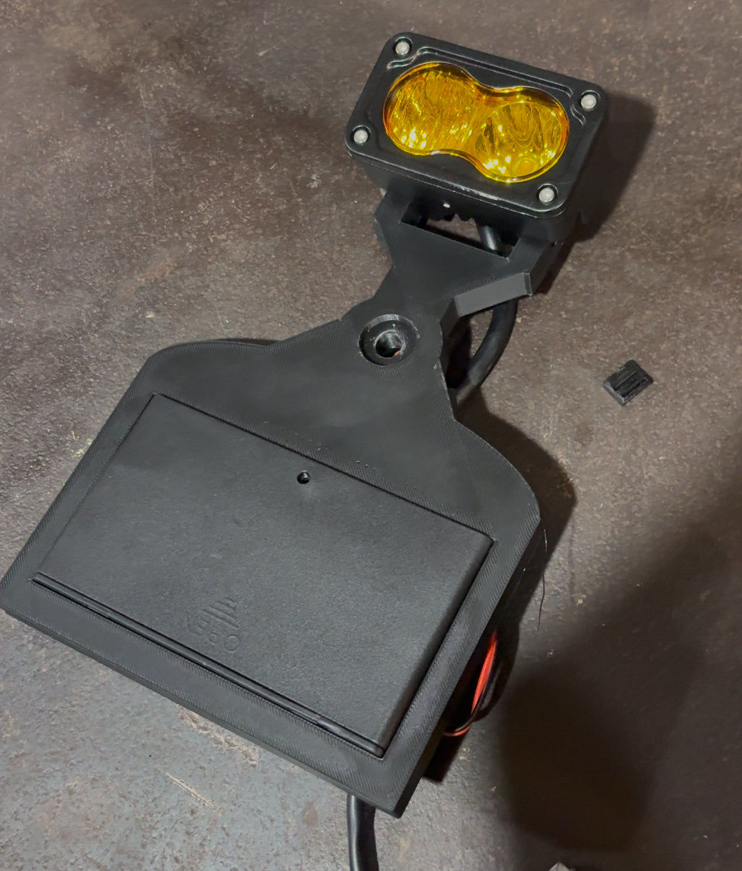 Dirt bike bolt on battery powered Baja v2 (universal)