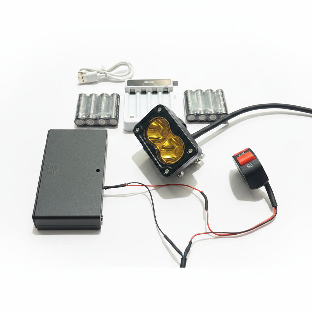 (Rechargeable) Battery Powered Baja light kit