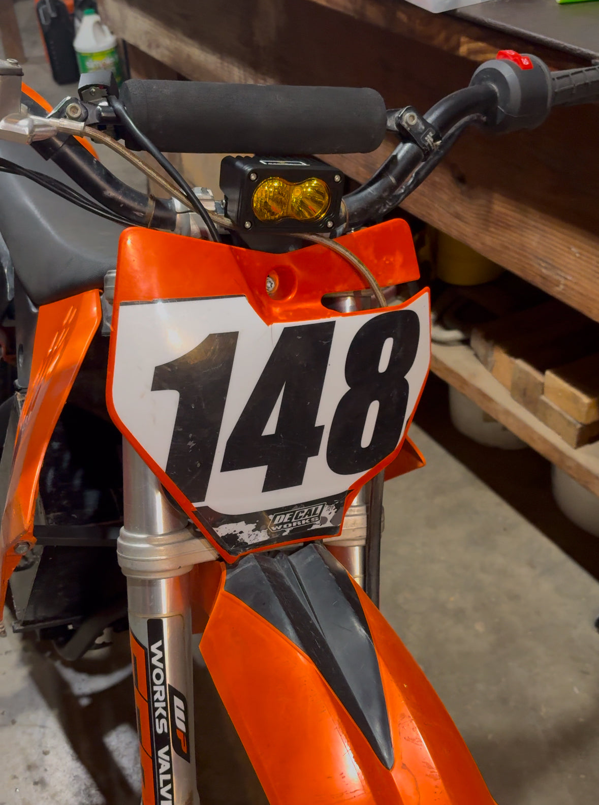 Dirt bike bolt on battery powered Baja v2 (universal)