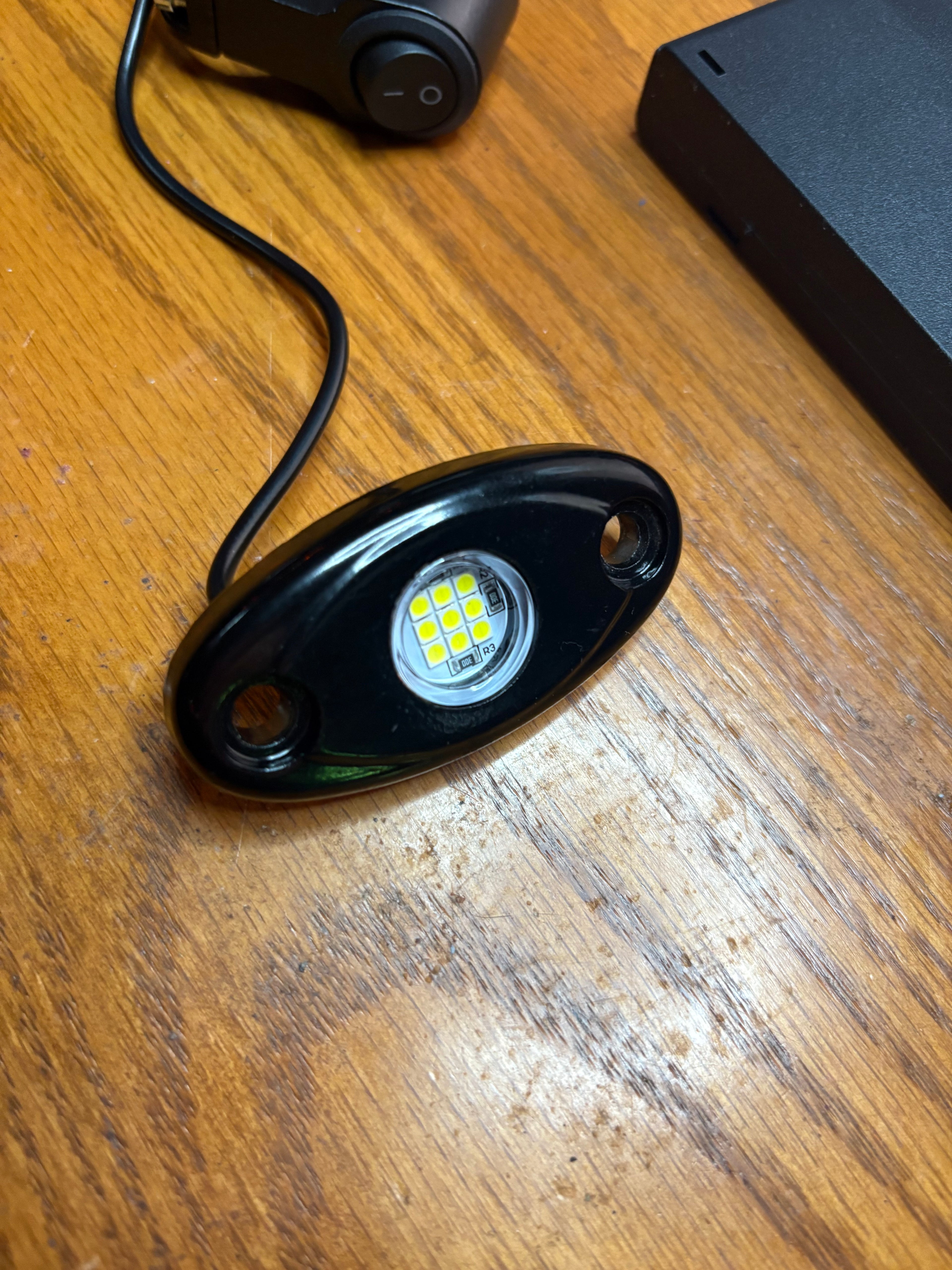 Battery Powered Rock light