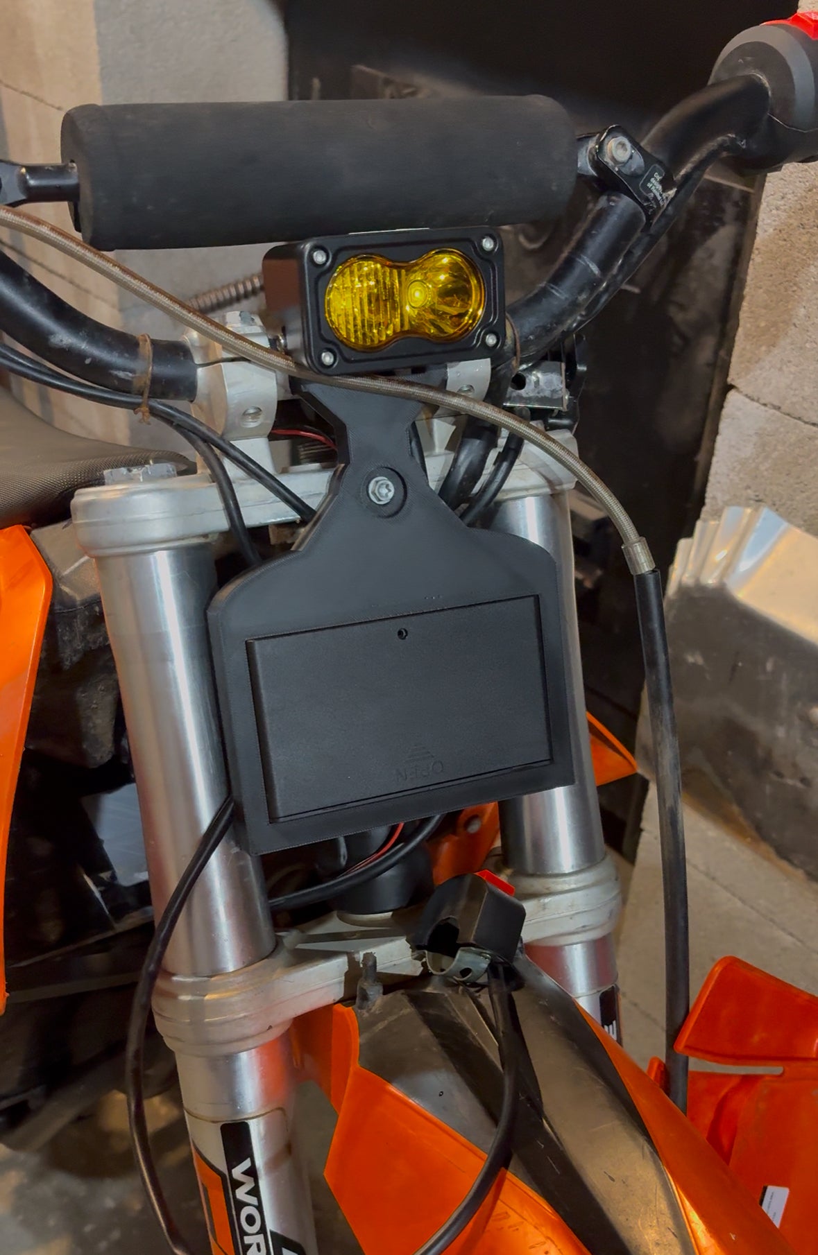 Dirt bike bolt on battery powered Baja v2 (universal)