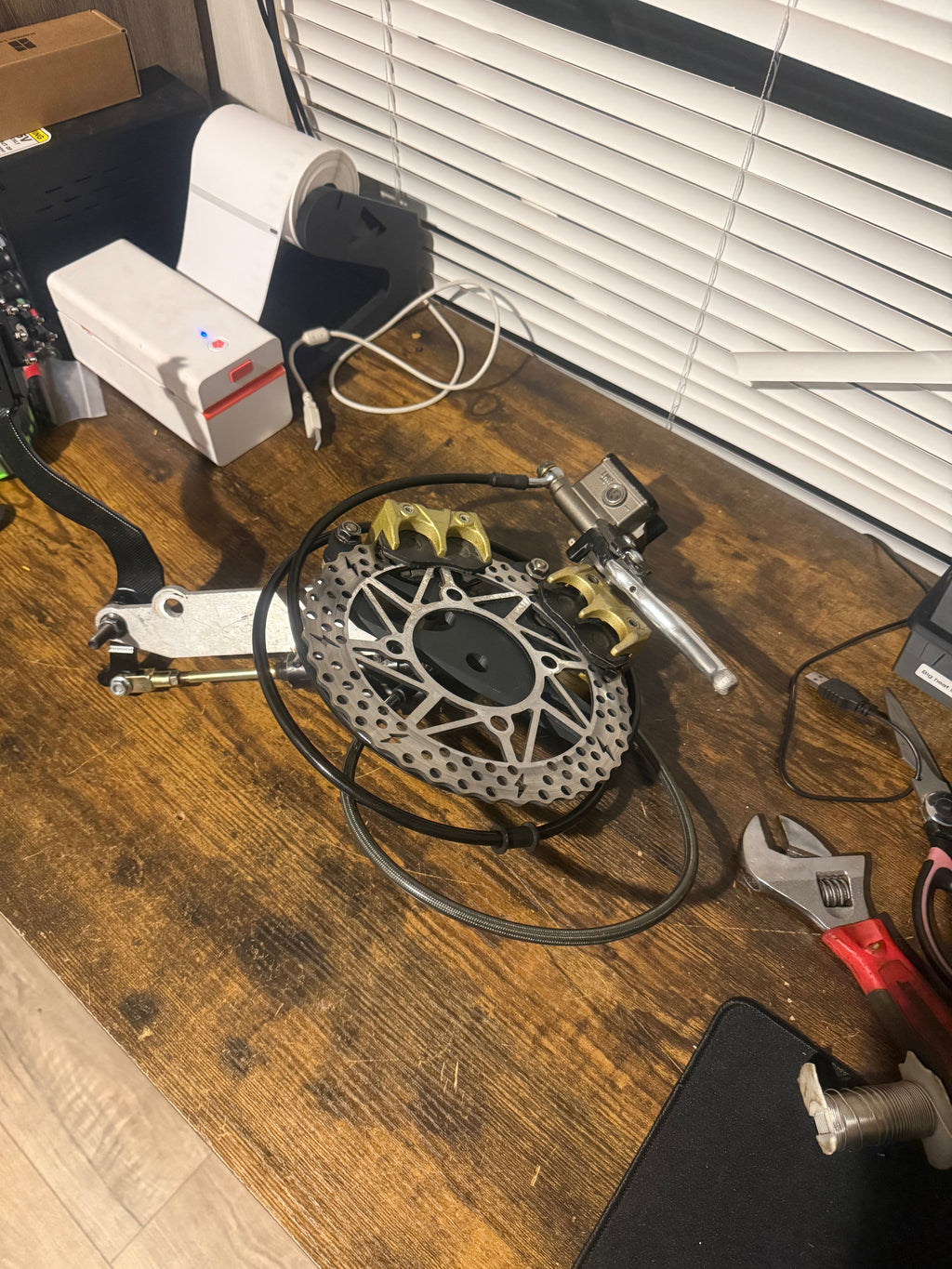 Bolt on etm RTR dual moto brake kit (preorder)