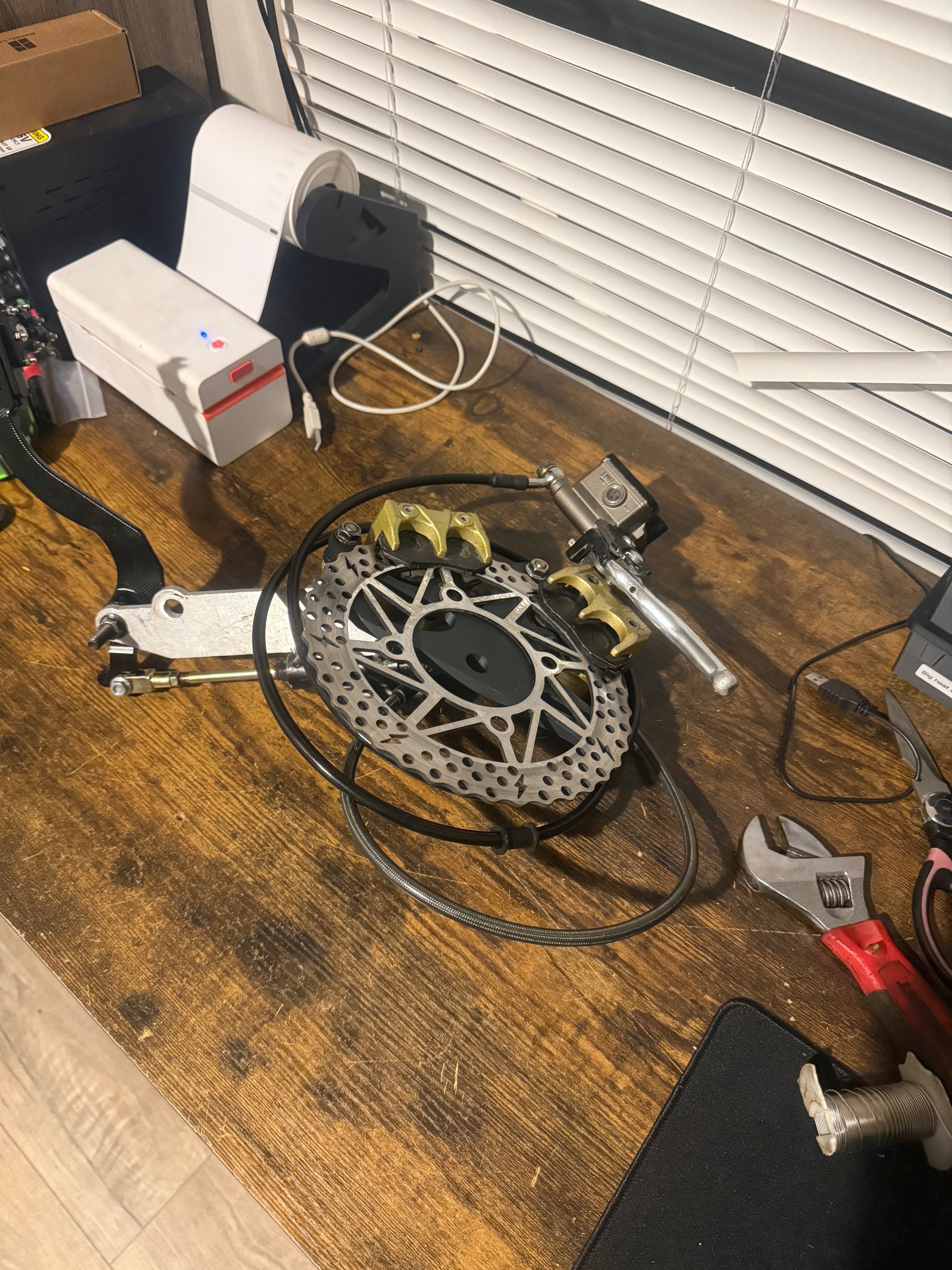 Bolt on etm RTR dual moto brake kit (preorder)