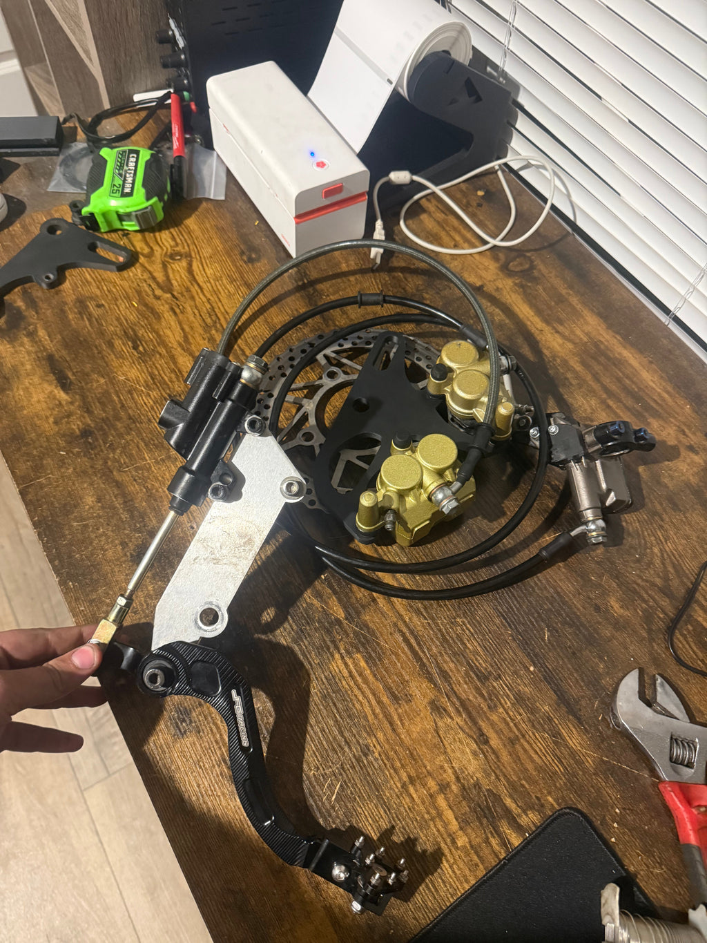 Bolt on etm RTR dual moto brake kit (preorder)