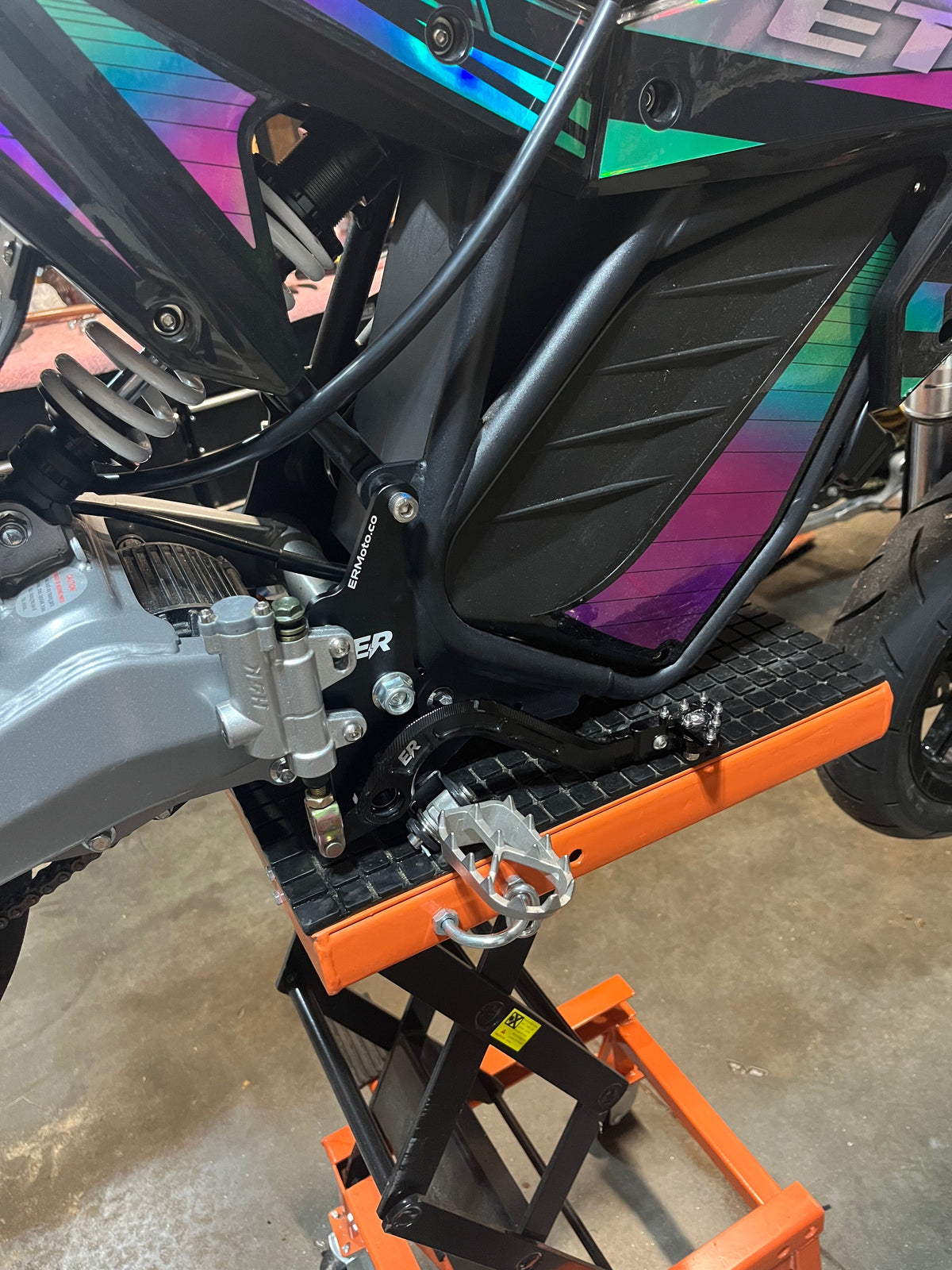 ETM RTR ULTRA BEE FOOTBRAKE KIT