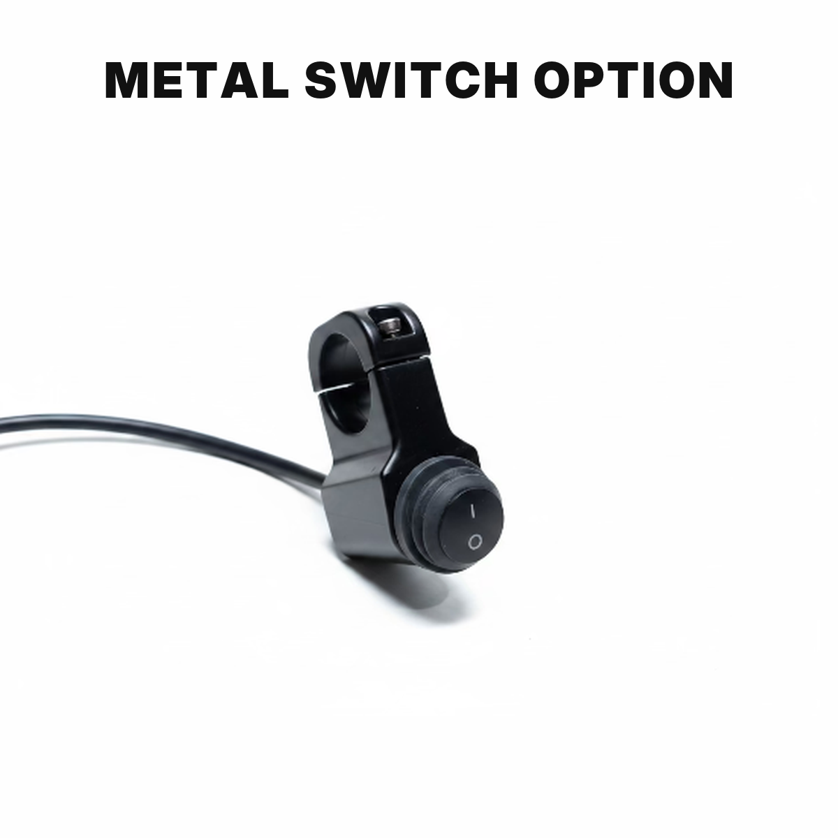 Metal handlebar on/off switch option for Razorron Baja light kits