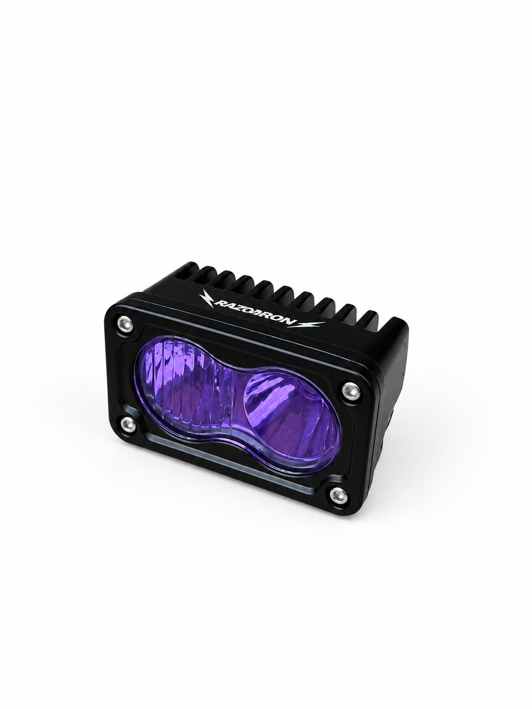 Razorron dual LED Baja light with purple tinted lens